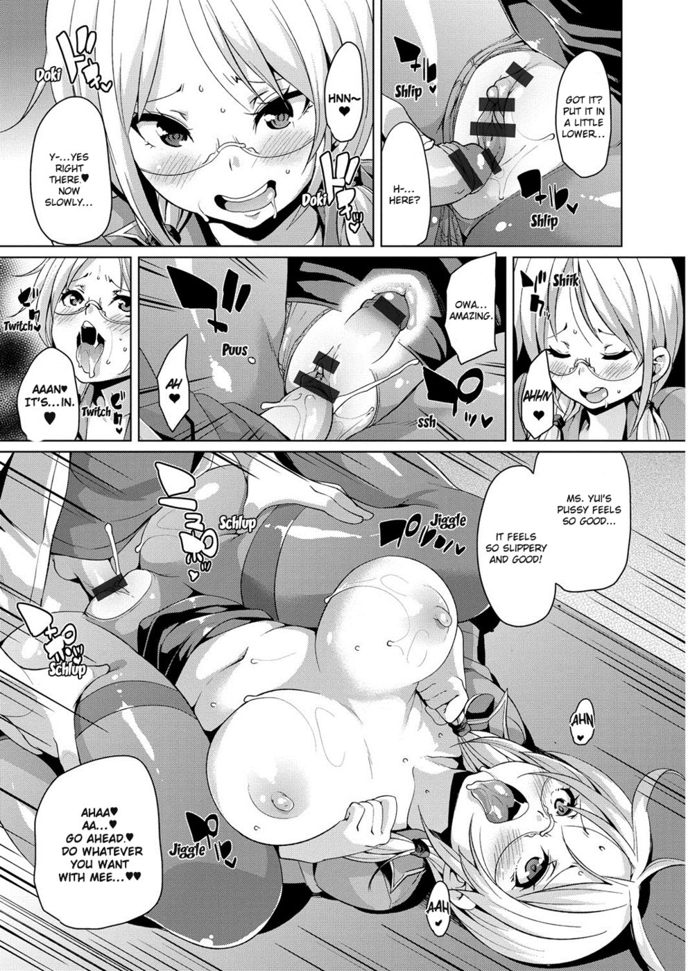 Hentai Manga Comic-Ms. Yui's Sexual School Activities-Read-17